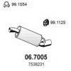 LANCIA 7538231 End Silencer